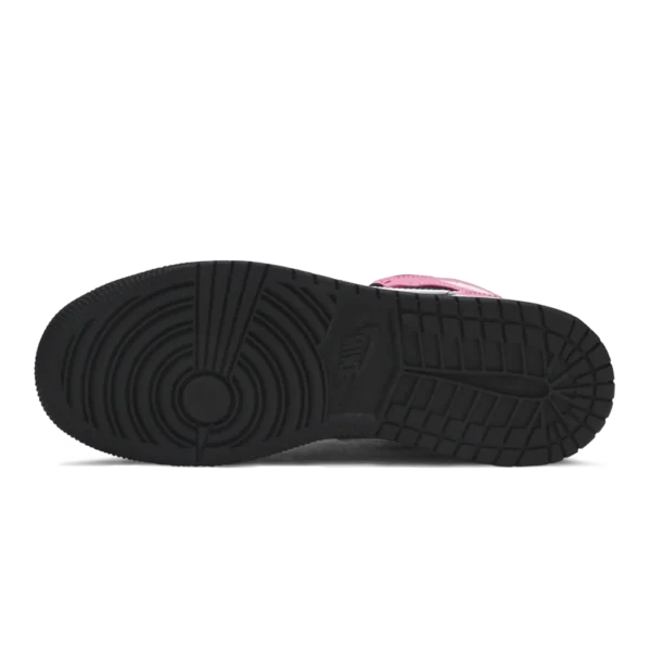 ⁦Air Jordan 1 Mid GS Pinksicle Black White⁩ – תמונה ⁦4⁩
