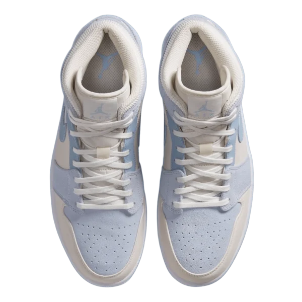 ⁦Air Jordan 1 Mid SE Sail Light Blue⁩ – תמונה ⁦4⁩