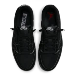⁦Air Jordan 1 Low x Travis Scott “Black Phantom”⁩ – תמונה ⁦4⁩