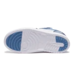 ⁦Air Jordan 1 Low Washed Denim White⁩ – תמונה ⁦4⁩