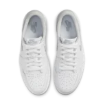 ⁦Air Jordan 1 Low Og Particle Grey White⁩ – תמונה ⁦4⁩