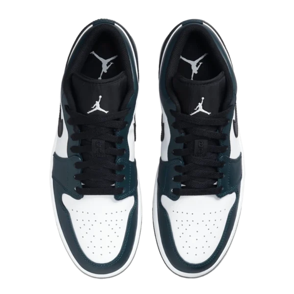 ⁦Air Jordan 1 Low Armory Navy White Black⁩ – תמונה ⁦4⁩