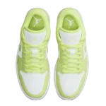 ⁦Air Jordan 1 Low SE Summit White Limelight⁩ – תמונה ⁦4⁩