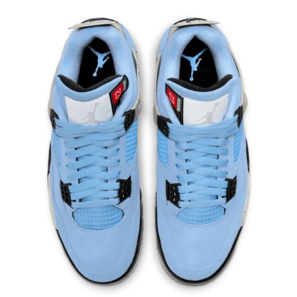 ⁦Air Jordan 4 Retro University Blue⁩ – תמונה ⁦4⁩