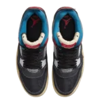 ⁦Air Jordan 4 Retro x Union LA "Off Noir"⁩ – תמונה ⁦4⁩