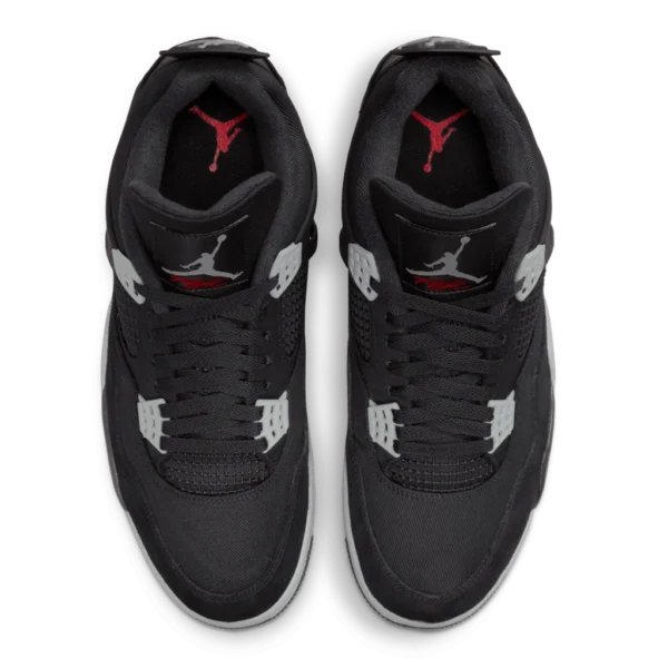 ⁦Air Jordan 4 Black Light Steel⁩ – תמונה ⁦4⁩