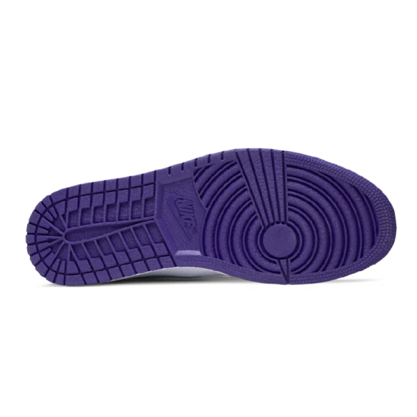 ⁦Air Jordan 1 High OG Court Purple 2.0⁩ – תמונה ⁦4⁩