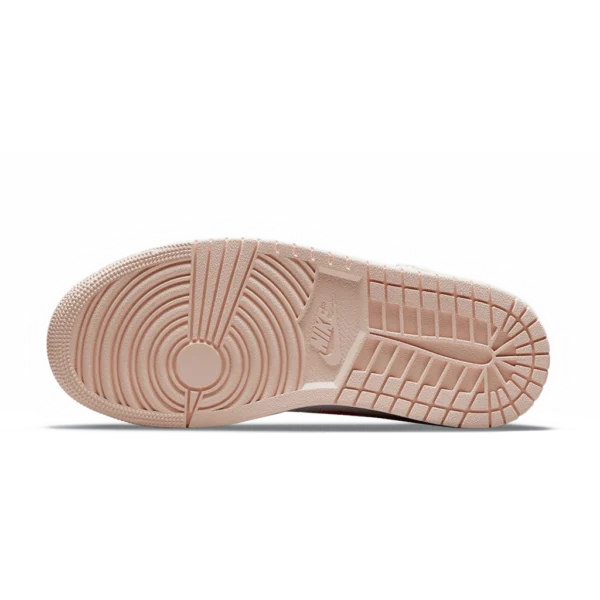 ⁦Air Jordan 1 Mid SE "Corduroy" Sail Orange Quartz White⁩ – תמונה ⁦5⁩