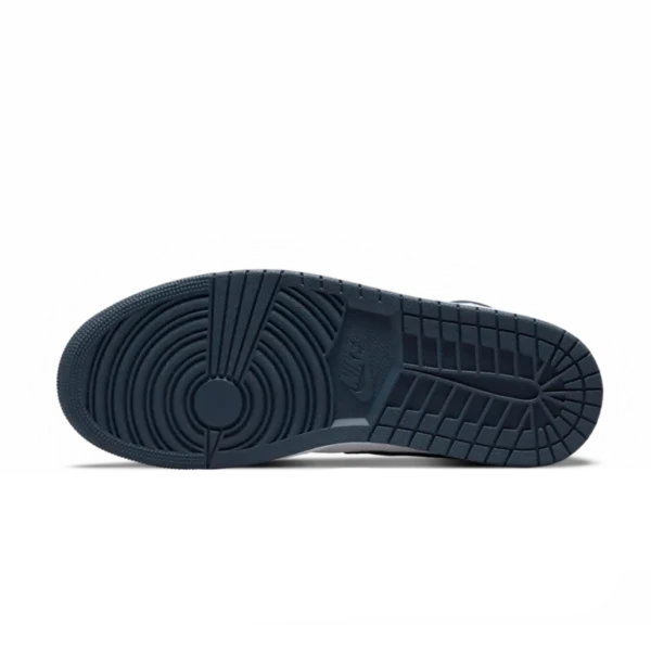 ⁦Air Jordan 1 Mid Armory Navy Black White⁩ – תמונה ⁦5⁩
