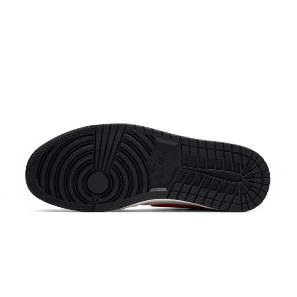 ⁦Air Jordan 1 Low “Night Track” Metallic Silver Varsity Red⁩ – תמונה ⁦5⁩