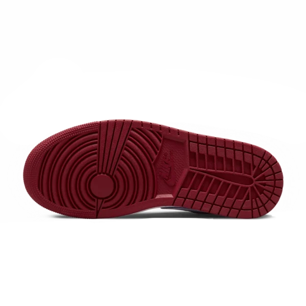 ⁦Air Jordan 1 Low Deep Red Blue Pomegranate⁩ – תמונה ⁦5⁩