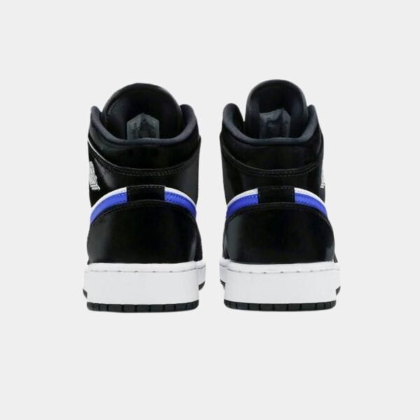 Air Jordan 1 Mid Black Racer Blue White