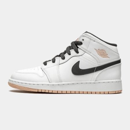 Air Jordan 1 Mid White Artic Orange