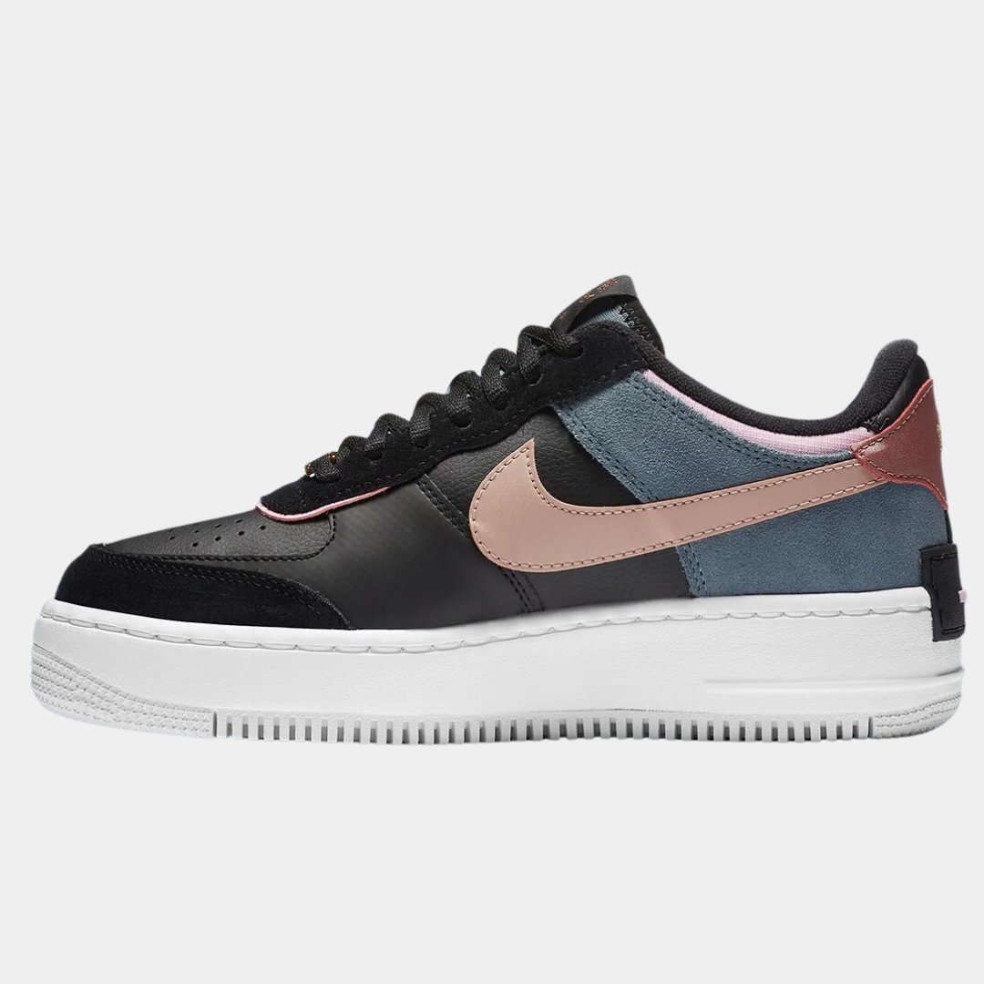 Nike Air Force 1 Shadow Black Metallic 1 Nike Air Force 1 Shadow Black Metallic