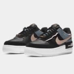 Nike Air Force 1 Shadow Black Metallic