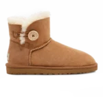 UGG Mini Bailey Button II Boot Chestnut