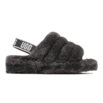 UGG Fluff Yeah Slide Charcoal