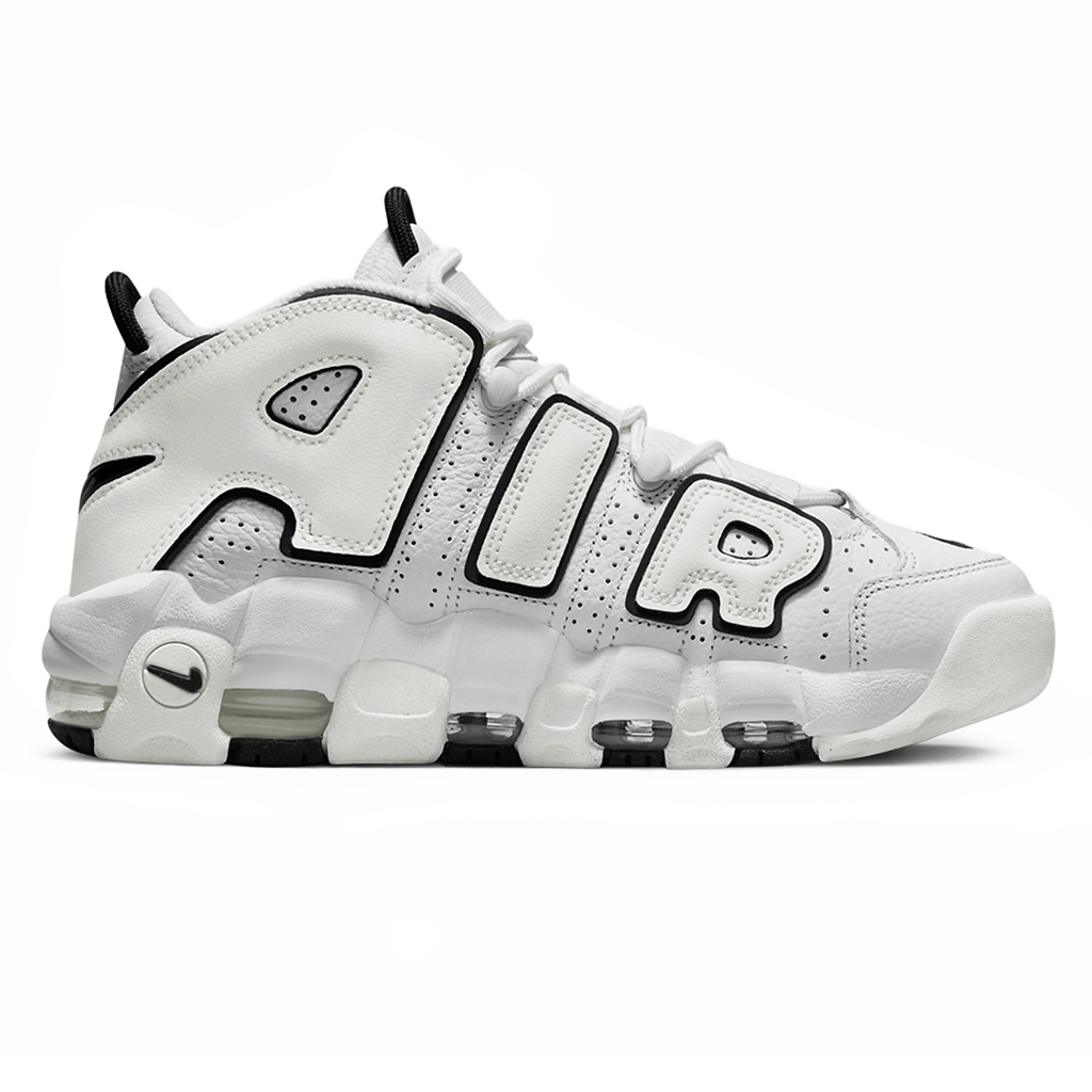1 Nike Air More Uptempo White Black – תמונה 1