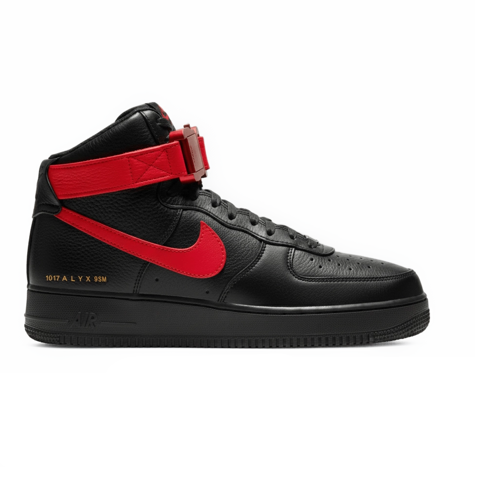1 Nike Air Force 1 Alyx Black University Red – תמונה 1
