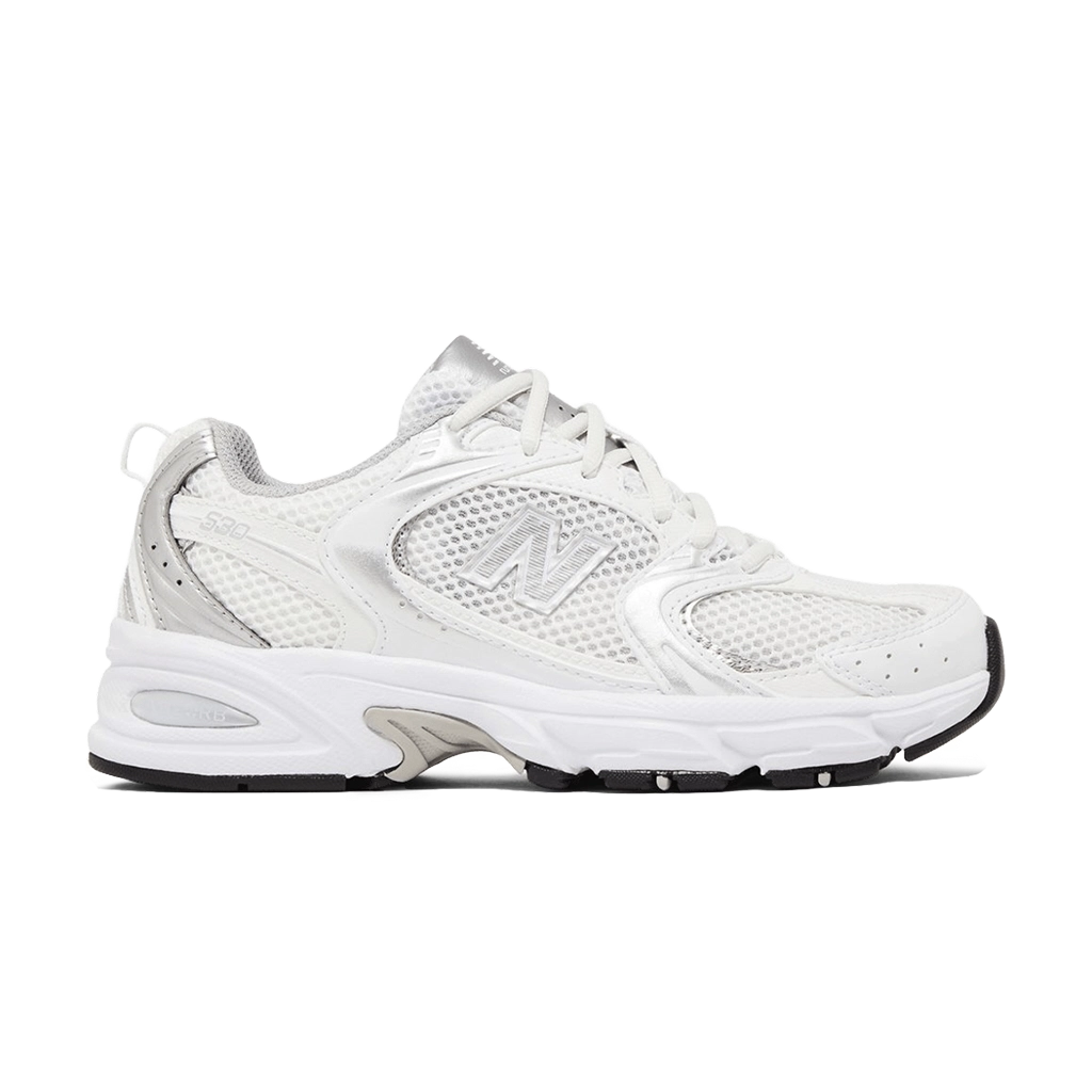 1 New Balance 530 Munsell White Silver Metallic – תמונה 1