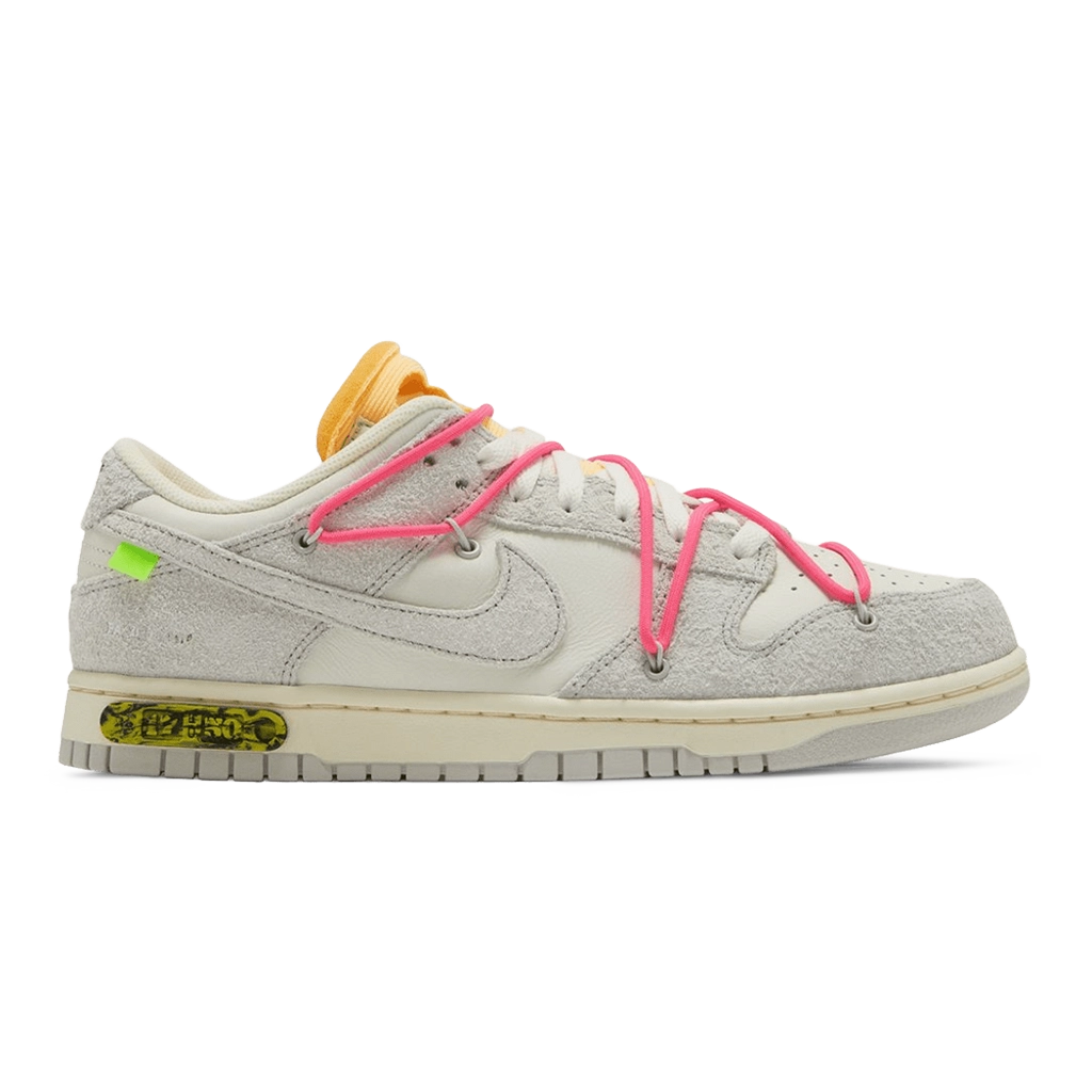 1 Nike Dunk Low x Off-White “Dear Summer Lot 17 of 50” Sail Hyper Pink – תמונה 1