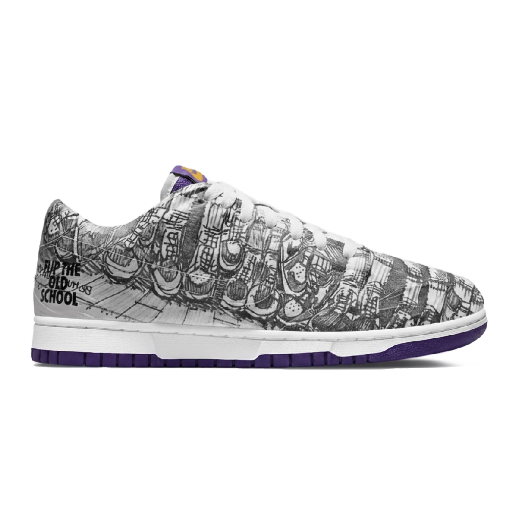1 Nike Dunk Low Flip The Old School – תמונה 1