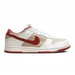 Nike Dunk Low Pro Light Stone Varsity Red