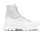 Alexander McQueen Chunky Sole Lace-Up Sneaker Gray