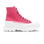 Alexander McQueen Chunky Sole Sneaker Red White