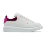 Alexander McQueen Oversized White Printers Pink
