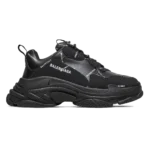 Balenciaga Triple S Allover Logo Black