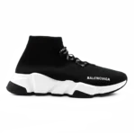 Balenciaga Speed Lace-Up Black White