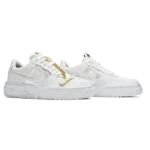 ⁦Nike Air Force 1 Pixel White Gold Chain⁩ – תמונה ⁦2⁩