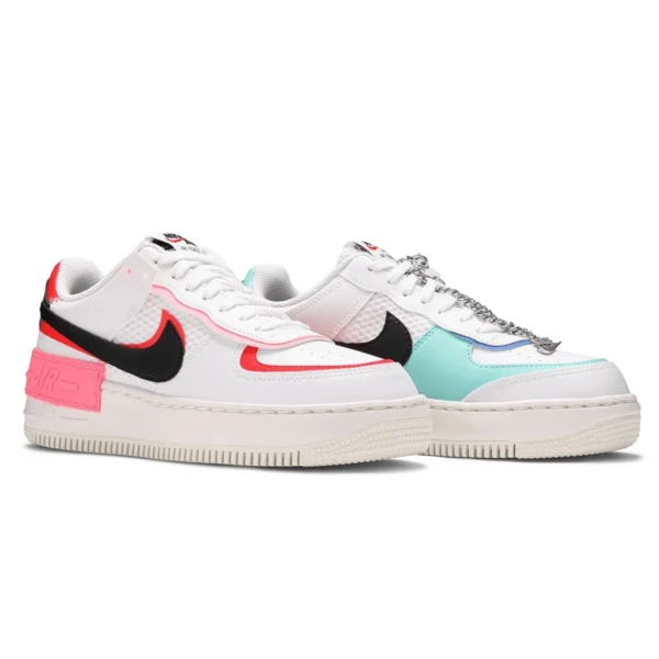 ⁦Nike Air Force 1 Shadow White Multi-Color⁩ – תמונה ⁦2⁩