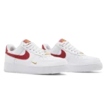 ⁦Nike Air Force 1 Essential Low White Gym Red⁩ – תמונה ⁦2⁩
