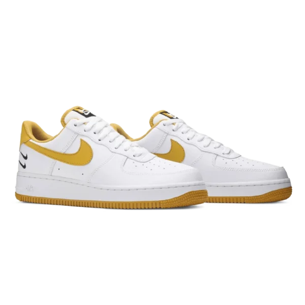 ⁦Nike Air Force 1 "Double Swoosh" White Light Ginger⁩ – תמונה ⁦2⁩