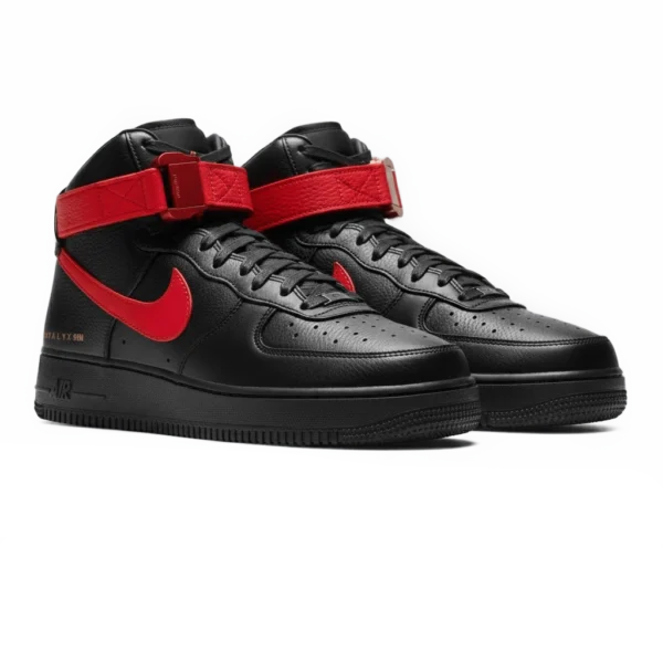 ⁦Nike Air Force 1 Alyx Black University Red⁩ – תמונה ⁦2⁩