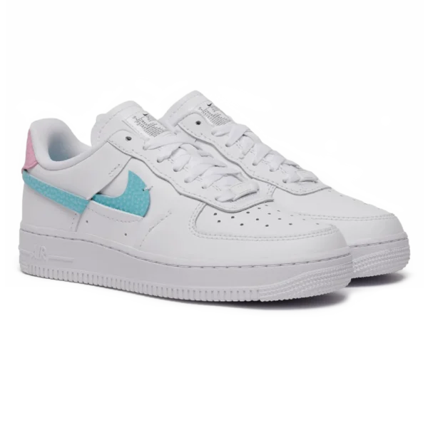 ⁦Nike Air Force 1 LXX White Pink Aqua⁩ – תמונה ⁦2⁩