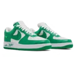 ⁦Nike Air Force 1 Low x Louis Vuitton White Green⁩ – תמונה ⁦2⁩