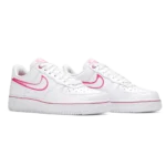 ⁦Nike Air Force 1 Low Airbrush White Pink⁩ – תמונה ⁦2⁩