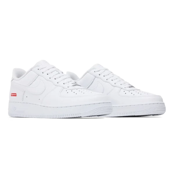 ⁦Nike Air Force 1 Low Supreme Box Logo White⁩ – תמונה ⁦2⁩