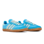 ⁦Adidas Samba OG x Sporty & Rich Blue Rush Cream White⁩ – תמונה ⁦2⁩
