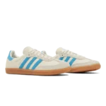 ⁦Adidas Samba OG x Sporty Rich Cream White Blue Rush Gum⁩ – תמונה ⁦2⁩