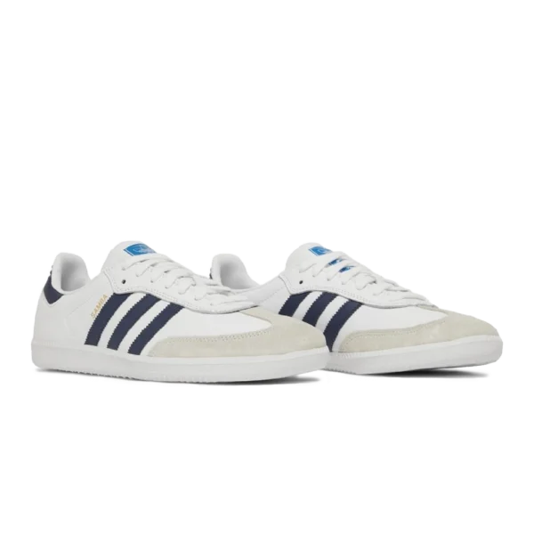 ⁦Adidas Samba ADV White Shadow Navy⁩ – תמונה ⁦2⁩