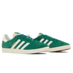 ⁦Adidas Gazelle Dark Green Off White Clear White⁩ – תמונה ⁦2⁩