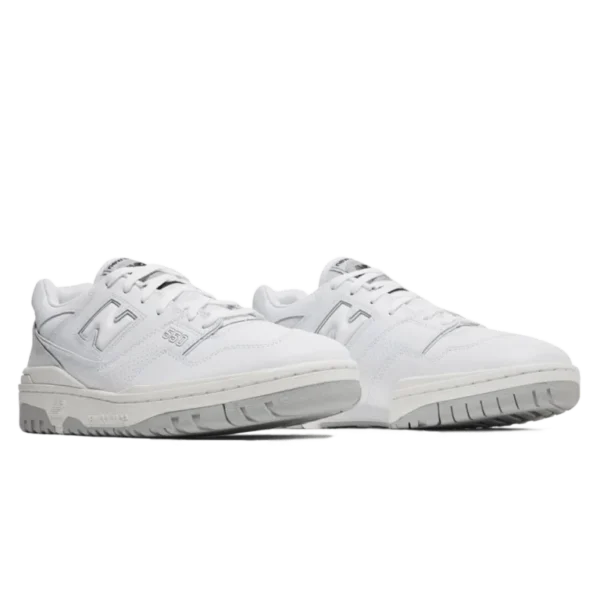 ⁦New Balance 550 White Grey⁩ – תמונה ⁦2⁩