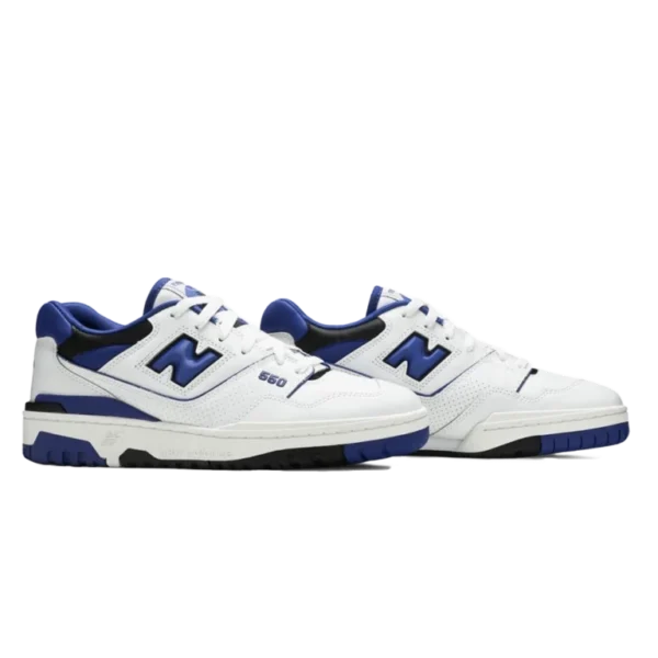 ⁦New Balance 550 White Team Royal Blue⁩ – תמונה ⁦2⁩