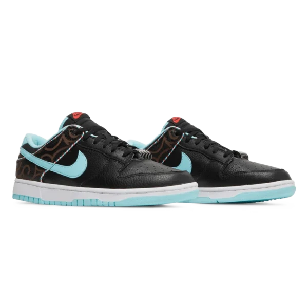 ⁦Nike Dunk Low "Barber Shop" Black⁩ – תמונה ⁦2⁩