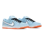 ⁦Nike Dunk Low SB "Gulf" Blue Chill Safety Orange⁩ – תמונה ⁦2⁩