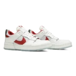 ⁦Nike Dunk Low Disrupt “White Gym Red”⁩ – תמונה ⁦2⁩